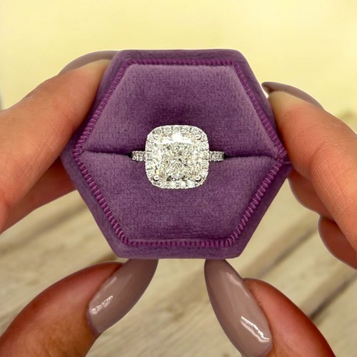 14k weißgold luxus diamant - 14k,