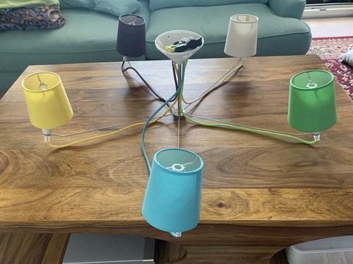 Lampe bunt - ,