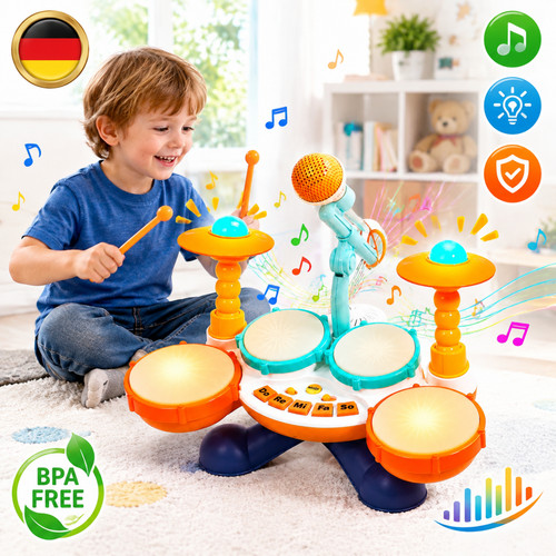 Trommel kinder schlagzeug set - trommel,