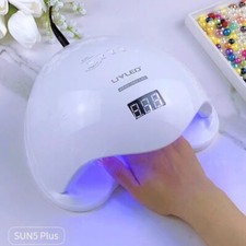 LED UV Nagel Lampe SUNUV SUN5 Plus 48W, Lichthärtungsgerät Sensor Nageltrockner