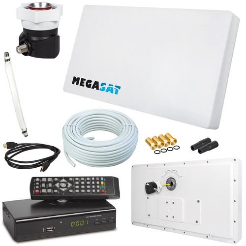 Sat flachantenne single hd - +,