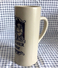 Bierkrug - Steingut - Brauerei - Paulaner - 18.5 cm hoch, bis zu 600 ml