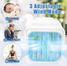 LUFTKÜHLERLÜFTER CL-02 USB angetrieben, 2 Eisbox, 3-Gang-Lüfter, Umgebungsbeleuchtung - weiß