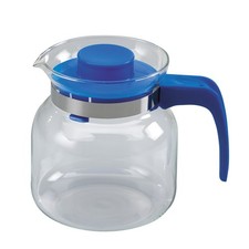 Glas kanne glaskanne blau tee - glas,