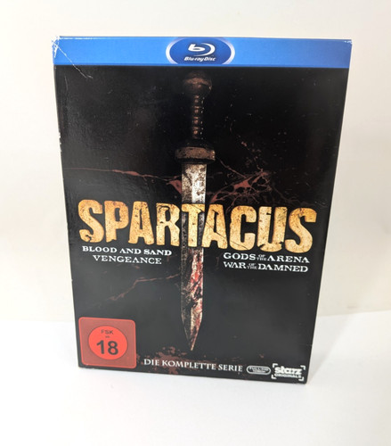 Spartacus blu ray die - spartacus, blu-ray