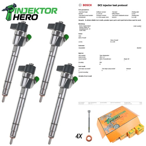 0445110190 injektor - 4x,