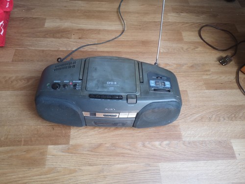 Sony cfd radio kassette - sony,