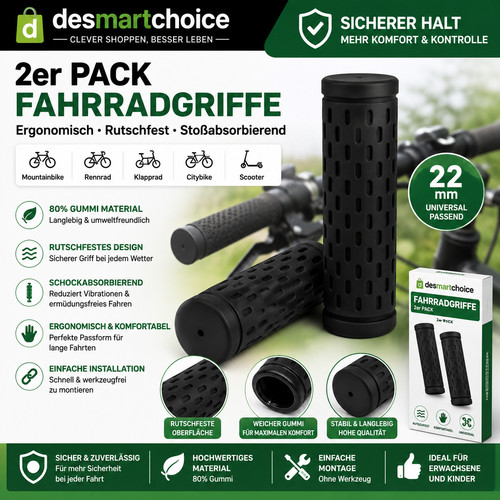 Gocuode 2er pack fahrradgriffe - 2er,