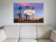Leinwandbild: Las Vegas - Fotos Bilder Wandbilder Poster aus Amerika / USA