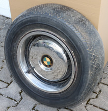 1x Stahlfelge Orig. BMW 140701 Neue Klasse 1502 1802 Radkappe, Chromring 6Jx 14