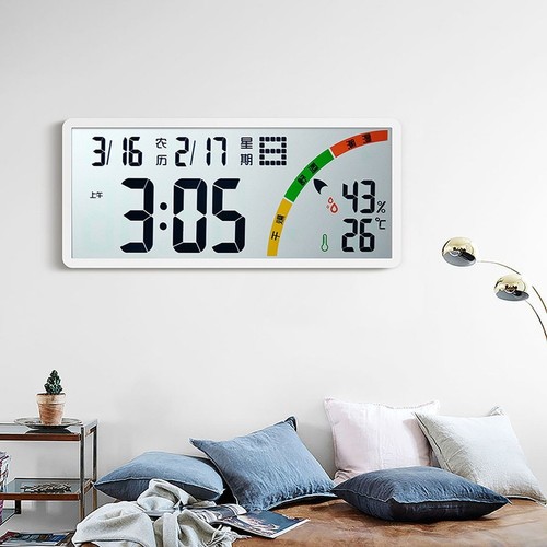 Große lcd wanduhr mit - große,
