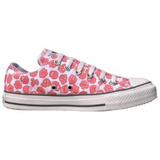 Converse Chucks EU 37,5 / 5 Orange Weiß Blumen Print CHUCK TAYLOR ALL STAR OX 7K