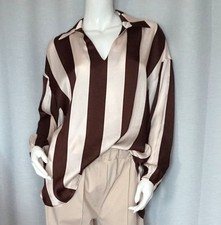 Oversize Tunika Satin Shirt