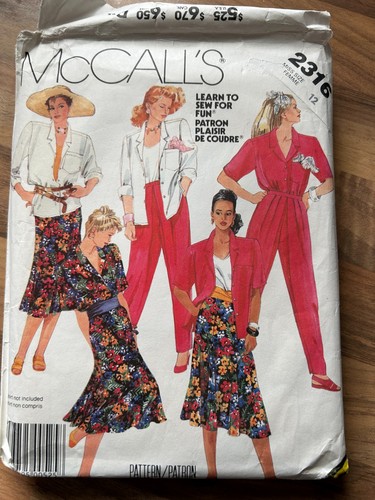 Tracked vintage mccalls 2316 - tracked,