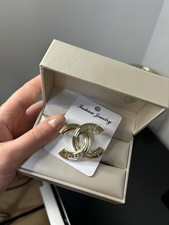 Gold Brosche Anstecknadel Pin