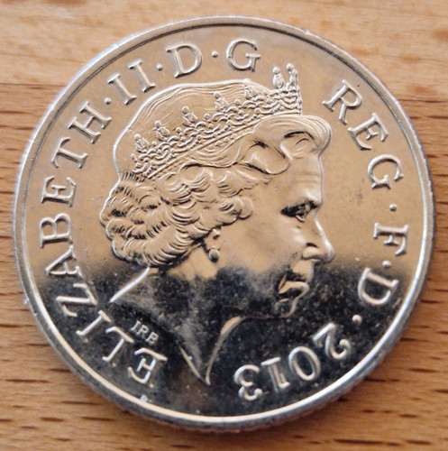 Ten pence 2013 - 2013, münze