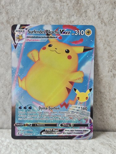 Surfendes pikachu vmax 009 025 - pikachu, 009/025