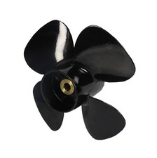 Propeller Aluminium 4-Blatt 10