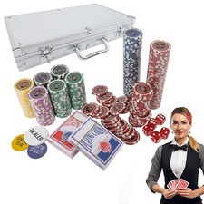 Profi Pokerkoffer 300 Chips