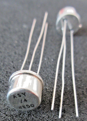 Asy74 npn germanium - germanium, transistor