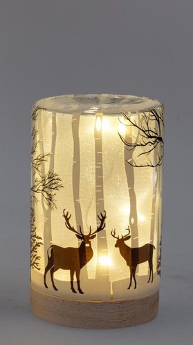 Deko licht led - natur, hirsch