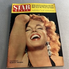Alte Zeitschrift, Marilyn Monroe, Star Revue, Nr.10, Mai 1960