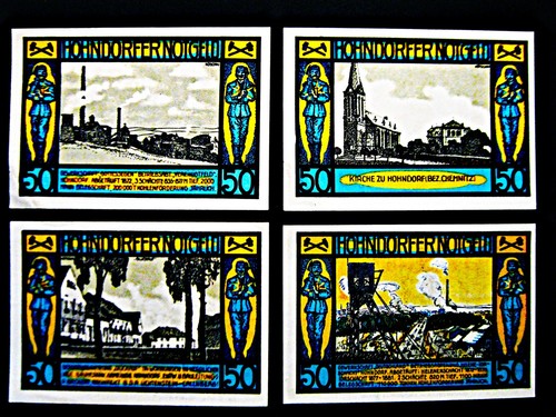 Gemeinde hohndorf x notgeld - x,