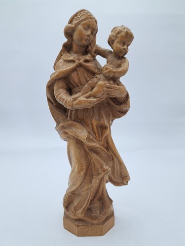 Holzfigur madonna mit - holzfigur,
