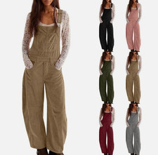 Damen Cord Weites Bein