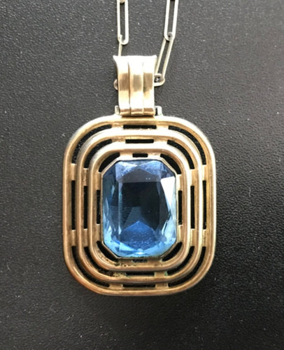 Art deco anhänger mit - art,