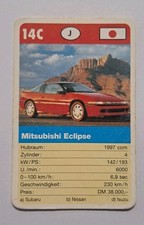 Mitsubishi Eclipse - 14C - Einzelkarte - Quartett (5)