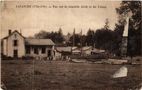 Cpa lacanche blick auf die - blick,