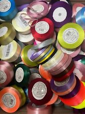 120x Satinband Bastelband Band 6 12 25 mm  Mix Restposten Großposten Sepkina RS1
