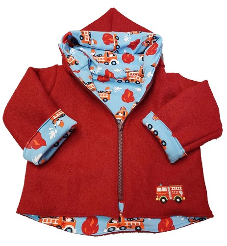 Wollwalkjacke wendejacke - wollwalkjacke,