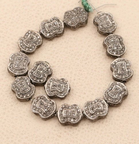 Flach ebnen diamant perlen - diamant, 925