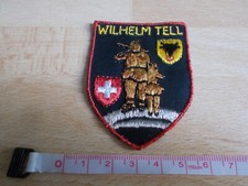 Wappenschild, Patch Aus Stoff Bestickt Wilhelm Tell