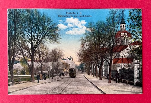 Döbeln 1916 blick - ak,