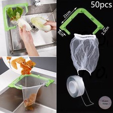 Netz Müll Aufbewahrung Regal Spüle Sieb-Tasche Dreieck Tri-Halter Filterreste