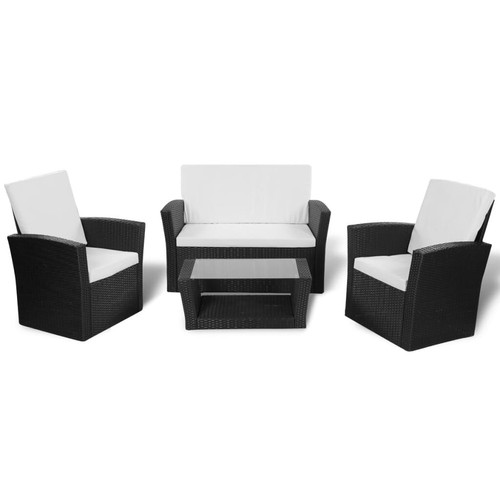 Tlg garten lounge set mit - 4-tlg.,