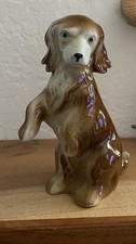 Alte porzellanfigur hund - alte,