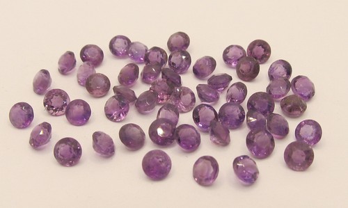 Amethyst rund mm - rund, 4,0