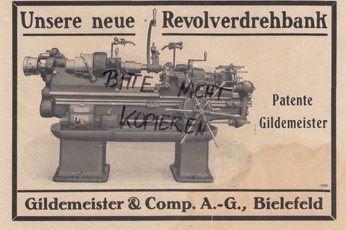 Bielefeld werbung 1917 - bielefeld,,