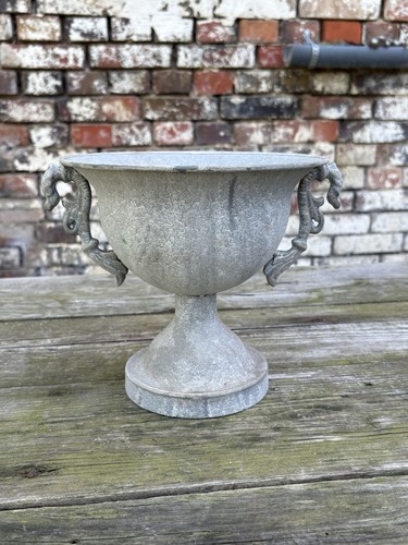 Chic antique pokalschale - pokalschale, zink