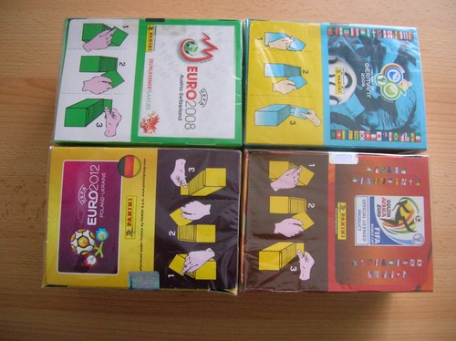 Panini sticker display x - 4x, display+4