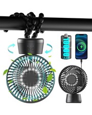 Mini USB Grow Ventilator 3-Stufen Flexibler Umluftventilator für Grow Zelt Box