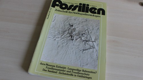 Fossilien zeitschrift 1993 - fossilien,