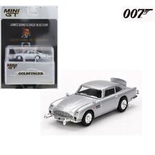 ASTON MARTIN DB5 - James Bond 007 - english Card  - Goldfinger - Mini GT 1:64