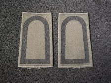 (RS18) Bundeswehr Stabsunteroffizier Schulterklappen  alte Art oliv schwarz