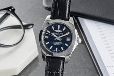 Breitling Galactic 36 Black Dial Edelstahl Quarz Herrenuhr Ref. W7433012/BE08	 