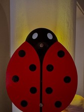 Marienkäfer Kinder Lampe Kinderzimmer LED Lampe Holz von Briloner Deko Wandlampe